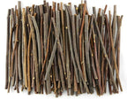 TKOnline 100Pcs Craft Sticks, 10cm 0.1-0.2 Inch in Diameter Wood Log Sticks by TKOnline
