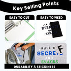 HTV Heat Transfer Vinyl, Sparkle HTV Compatible - Image 6