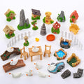 35 Pcs Fairy Garden Accessories Miniatures Garden Kit by GGSTDDUP