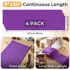 IONTACH 9" X 36" Soft Felt Sheets 1.6mm Thick | Acrylic Felt Fabric - Image 2