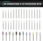 AM ARROWMAX Mini Engraving Pen, HollowCup Motor, 42 Bits - Image 6