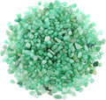 WAYBER Decorative Rock Stones, 1 Lb/460g Irregular Green Crystal Pebbles Quartz by WAYBER