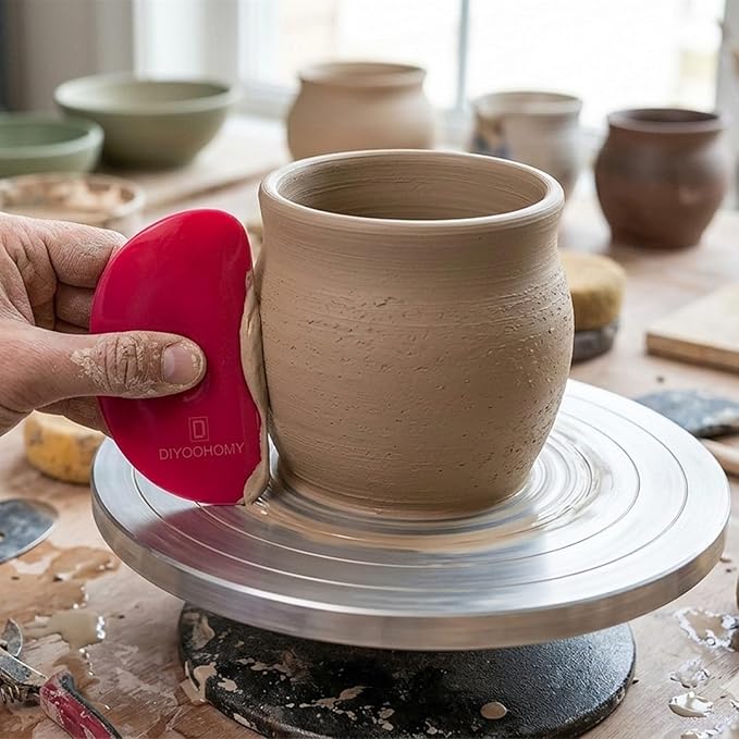 DIYOOHOMY Pottery Ribs for Pottery Tools and Clay Tools, Soft Silicone Ceramic - Image 3
