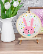 ERKOON Punch Needle Kit Adults Beginners, DIY Easy Animals Embroidery Set - Image 6