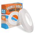 Basting Tape for Sewing 0.6 In x 60 Yd – Transparent Thin Acrylic Double Sided by Oskal