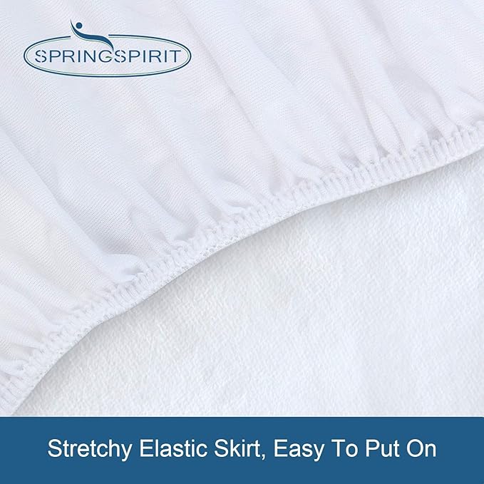 Full Extra Long Mattress Protector 100% Waterproof Full XL Sheets Fitted up to - Image 7