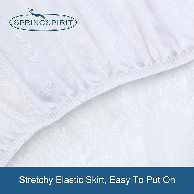 Twin Mattress Protector Waterproof Soft & Breathable Terry, Noiseless Twin - Image 7