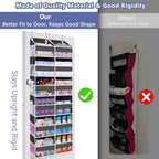UVIAHOMI Heavy Duty Over The Door Organizer 6 Tiers, Extra Large Behind Door - Image 3