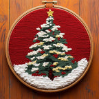 DIY Punch Needle Kits Christmas Tree by Unknown