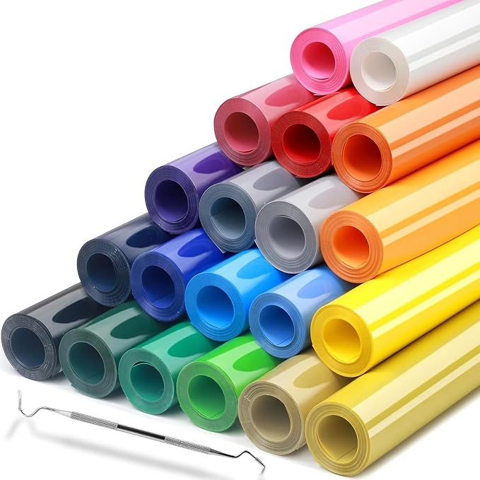 HTV Heat Transfer Vinyl Bundle by Oleitodh