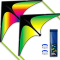 SGftre Delta Kite Two Set for Kids and Adults, Ideal Kids Kite and Adult Kites by SGftre