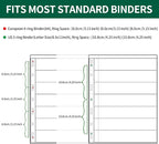 10 Sheets 20 Pages Postage Stamp Album Pages, 7 Pockets 7.7X 1.35in Stamp - Image 3