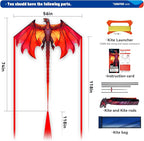 SGftre Complete Kite with Handle, Line & Accessories, Family Outdoor Activities - Image 4
