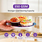 96Pcs Tie Dye Mushroom Birthday Party Decorations Tie Dye Plates and Napkins - Image 4