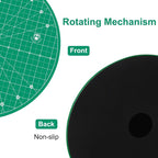 Headley Tools 13"x13" Round Rotating Cutting Mat, Self Healing Mat - Image 6