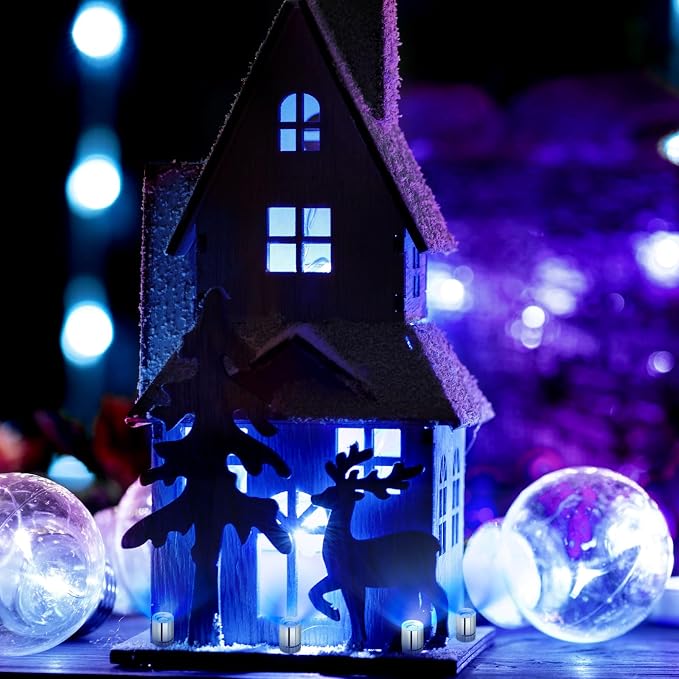10pcs Mini LED Lights for Crafts, Small Battery Powered Balloon Miniature Micro - Image 5