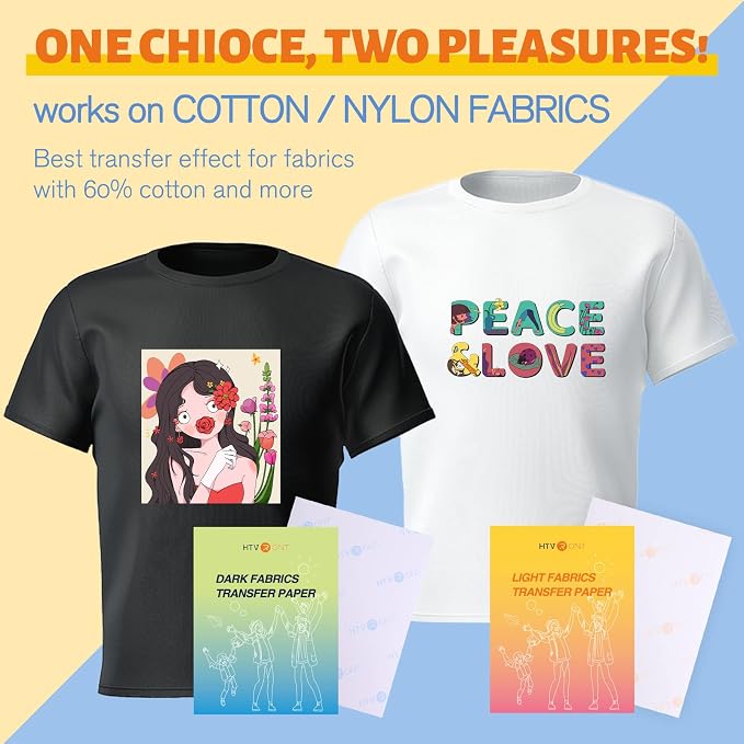 HTVRONT Heat Transfer Paper for T Shirts - Image 2