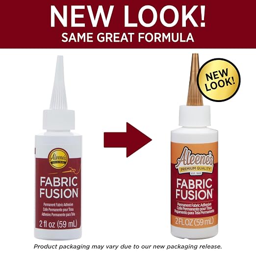Aleene's Fusion Fabric Adhesive 2 fl oz 3-Pack, Washable Fabric Glue - Image 7