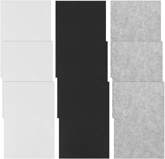 12 Pcs Felt Sheets by Unknown