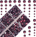 10000Pcs 2-Boxes Mixed Size Hot Fix Round Crystals Gems Glass Stones Hotfix by MASSIVE+BEADS