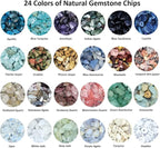 Gemstone Beads Natural Irregular Shaped Stone Chips Crystal Energy Healing Power - Image 2