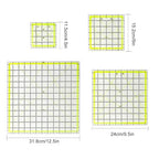 UOOU 4 Pack Quilting Ruler, Quilting Ruler Quilting Templates Fabric Cutting - Image 4