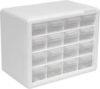 Akro-Mils 16-Drawer Plastic Drawer Storage Cabinet by Akro-Mils