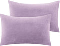 BEDELITE Flannel King Size Pillow Cases Set of 2, Super Soft Fleece Pillowcases by BEDELITE