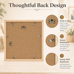 Solid Wood 12x12 Picture Frame Beaded Frame - Image 5