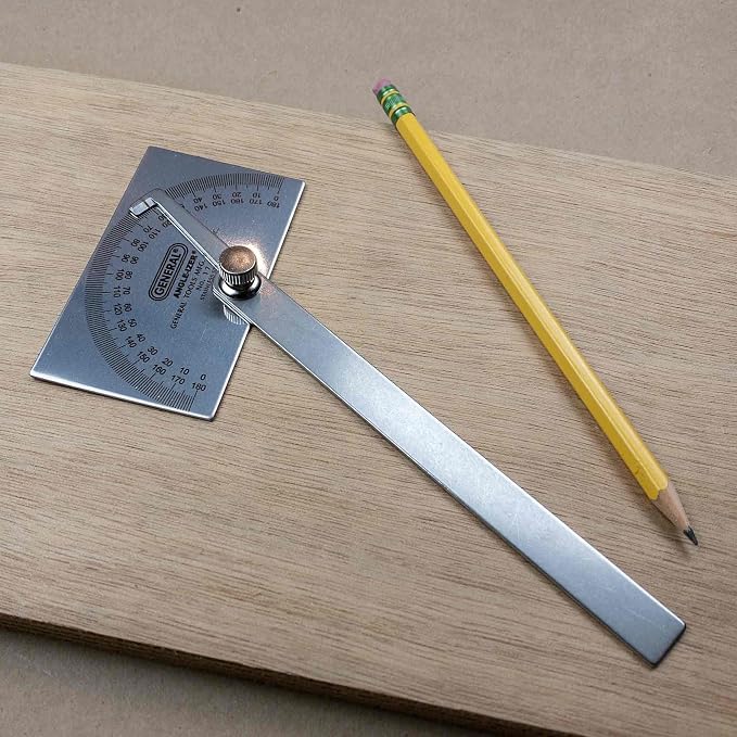 General Tools Angle Protractor #17 Stainless Steel Square Head + General Tools - Image 4