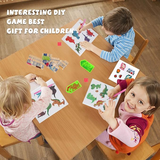 Labeol Diamond Art Kits for Kids Boys and Girls Ages 6-8-10-12 Easy to DIY - Image 3