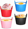 Air Fryer Baking Cups Ideal for Cupcakes, Eggs & Desserts. | Food-Grade by Unknown