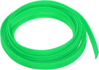 uxcell PET Expandable Sleeving 10ft 1/2" Green Cable Management Sleeve Cord by uxcell