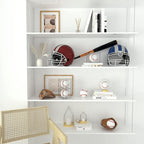 Baseball Display Case, 24 Pack Clear Acrylic Cube Holder Set | Dustproof Clear - Image 3