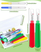 FIVEIZERO Seam Rippers for Sewing – 2 Big and 2 Small Stitch Remover Tools - Image 2