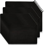 Koolmox Canvas Pouches with Zipper 8x5'', 30 pack Small Canvas Zippered Pouches by Koolmox