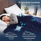 CuteKing Weighted Blanket for Adults Heavy Blanket for 180-190lbs, Weighted - Image 5