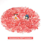 1 Lb Decorative Glass Pebbles Irregular Shaped Stones Small Tumbled Chip - Image 3