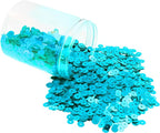 Mandala Crafts 6mm Flat Round Teal Sequins by MandalaCrafts