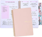 Undated Weekly Planner with Habit Tracker, 52 Weeks To Do List Notebook A5 - Image 8
