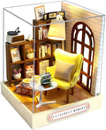 CUTEROOM DIY Doll House Miniature Furniture Wooden House Kit by CUTEROOM