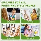 FUMILE Canvas for Painting 24x36, 6 Pack Large Stretched Canvas for - Image 6