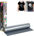 RENLITONG Reflective Dark Gray Heat Transfer Vinyl by RENLITONG
