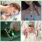Augshy 64 Pcs Mini Resin Mushroom Charms, Luminous Mushroom Beads - Image 7