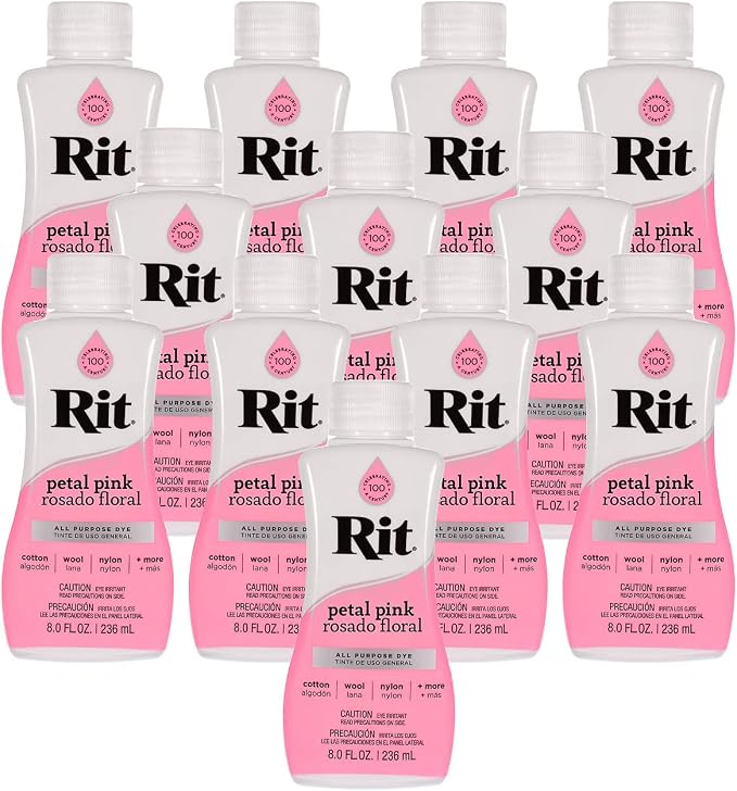 Rit Dye – 8 Oz. Liquid Fabric Dye by CraftCounty