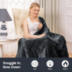Sherpa Fleece Adult Weighted Blanket - Image 4