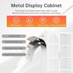 75" H Locking Display Cabinet - Image 7