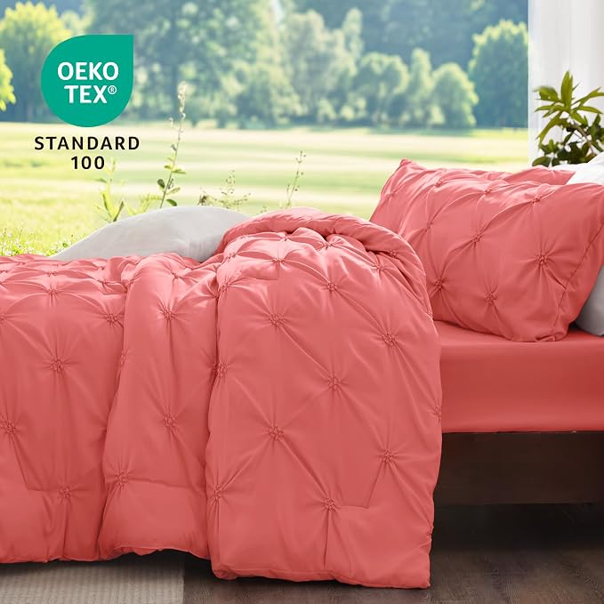BEDELITE Coral King Size Comforter Set - Image 3