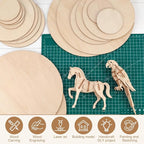 SiliFine 4+8+12 Inch 24 Pack Basswood Sheets - Image 6