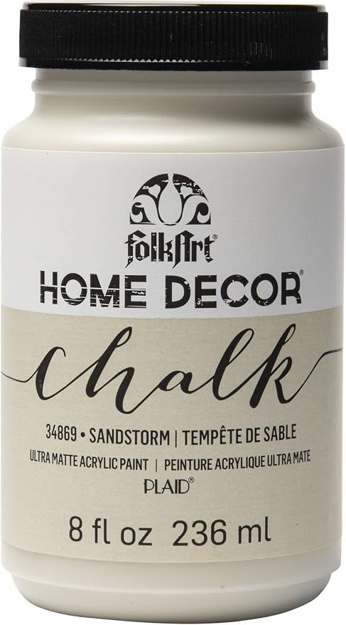 FolkArt Home Décor Chalk Finish Acrylic Paint, 8 ounce by FolkArt